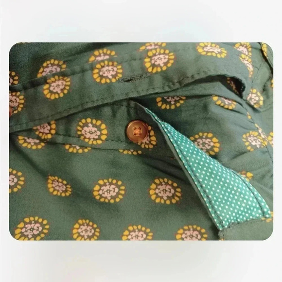 Mauve By Anthropologie Button Down Shirt Roll Tab Sleeves Size XS - Picture 9 of 10